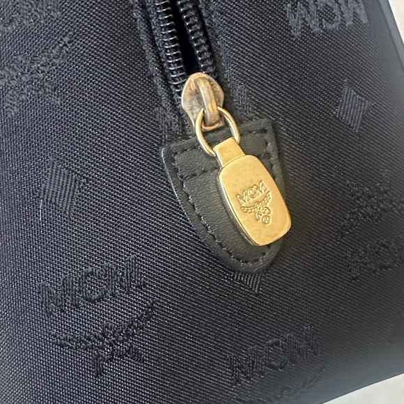 MCM Black Satchel Boston Bag - Picture 12 of 13